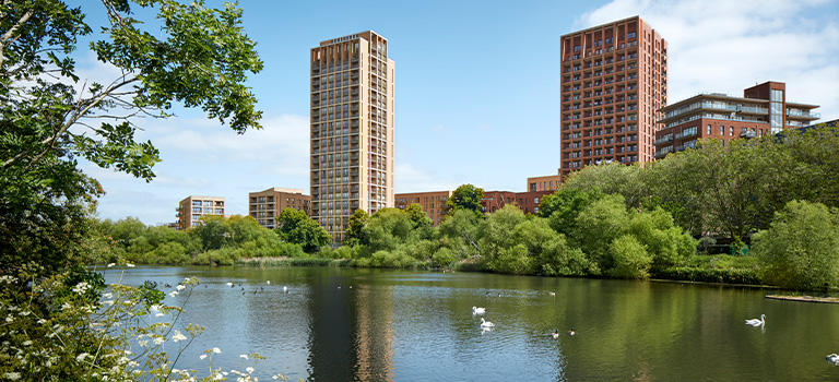 Hendon Waterside in North West London