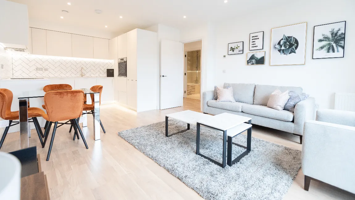 Dining and Living area